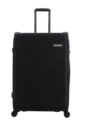 Discovery Motion Zachte Koffer / Trolley / Reiskoffer - 75 cm (Large) - Zwart