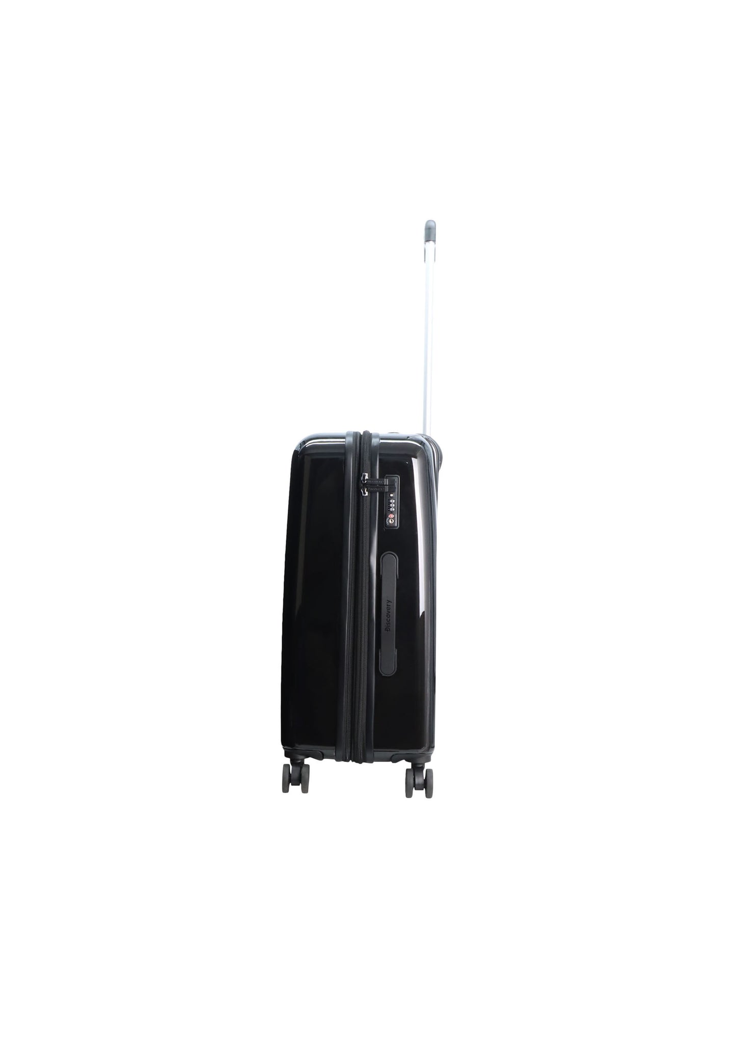 Découverte Pochoir Rigide Valise / Chariot / Valise De Voyage - 67 cm (Moyen) - Noir