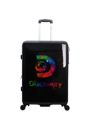 Discovery Stencil Harde Koffer / Trolley / Reiskoffer - 77 cm (Larger) - Zwart