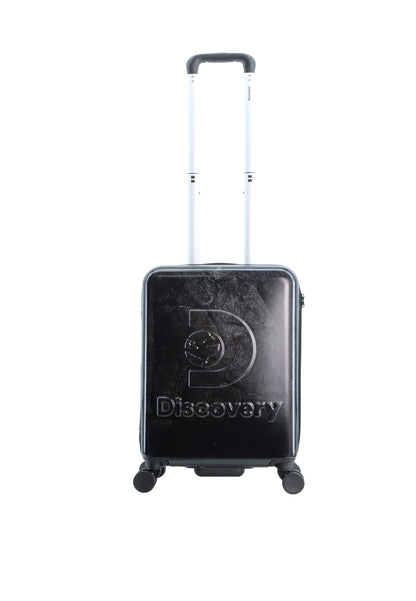 Discovery Stone Bagage à main Valise rigide / Trolley / Valise de voyage - 55 cm (Petit) - Noir