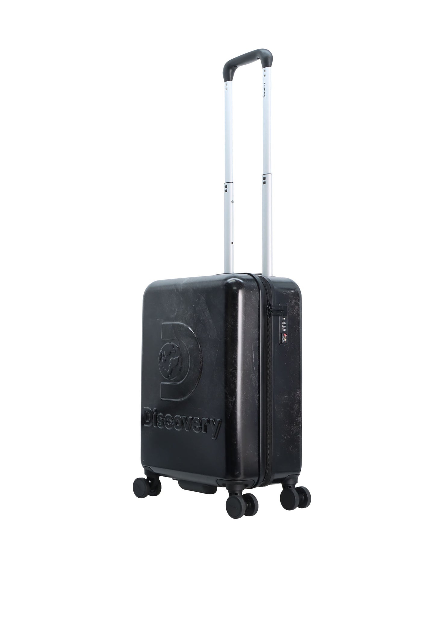 Discovery Stone Bagage à main Valise rigide / Trolley / Valise de voyage - 55 cm (Petit) - Noir