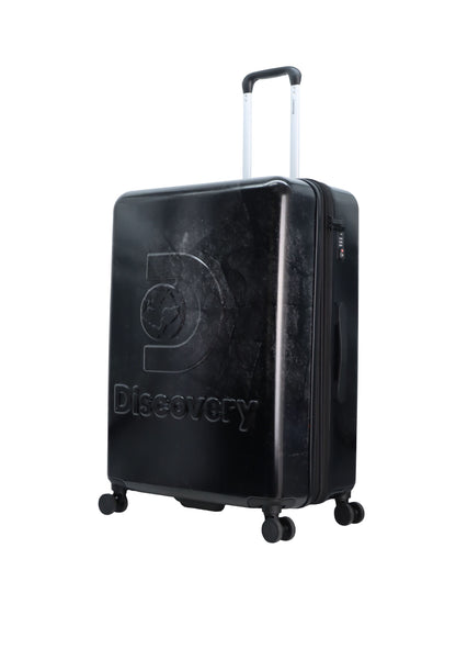 Valise rigide / trolley / valise de voyage Discovery Stone - 77 cm (grande) - Noir