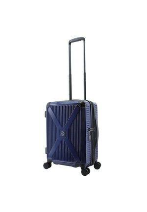 Discovery Crossroad Bagage à main Valise rigide / Chariot / Valise de voyage Petite | Bleu