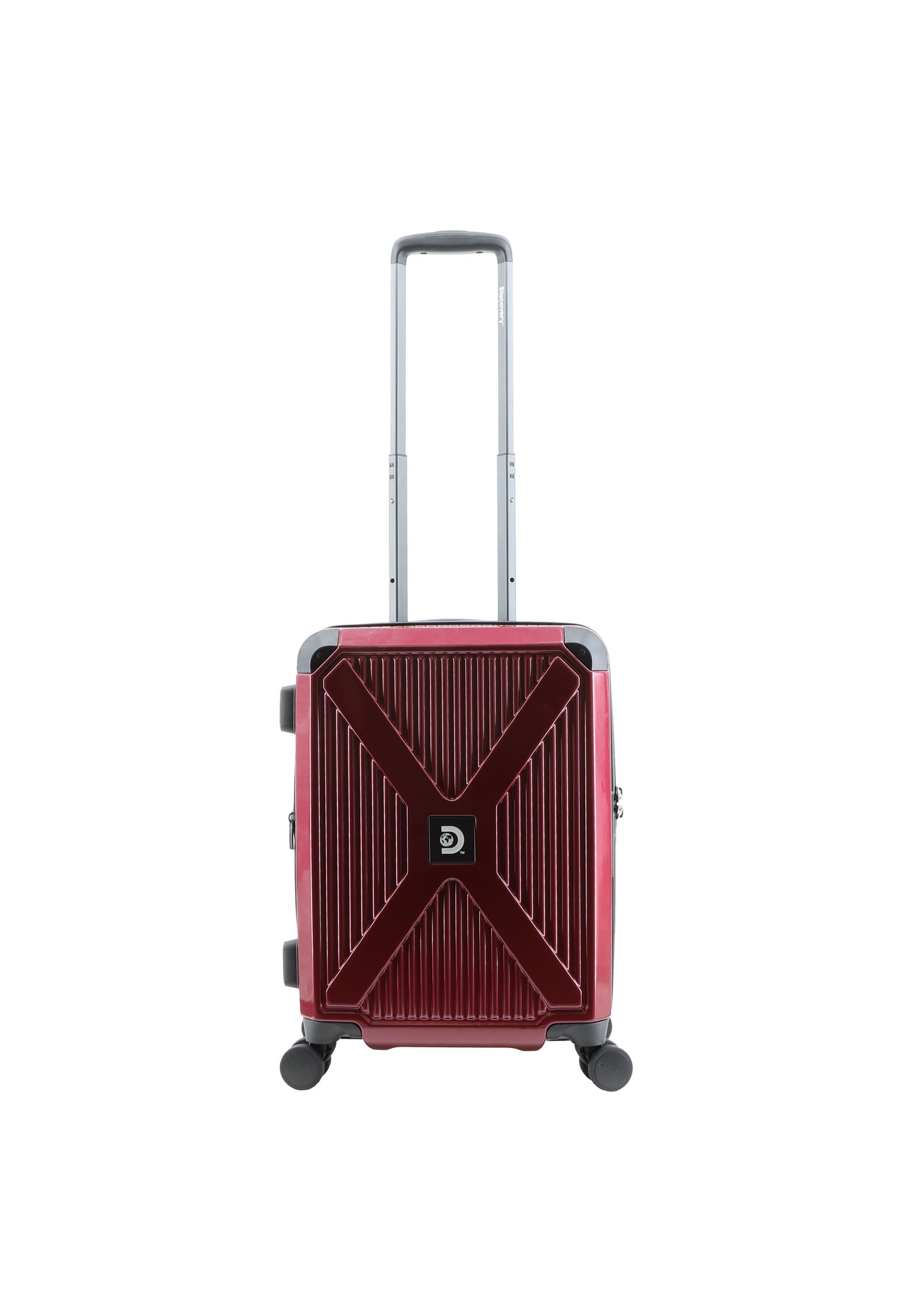 Discovery Crossroad Handbagage harde koffer / Trolley / Reiskoffer Small | Rood