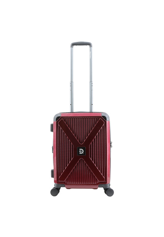 Discovery Crossroad Harde koffer set / Trolley set / Reiskoffer set - (S/M/L) Rood