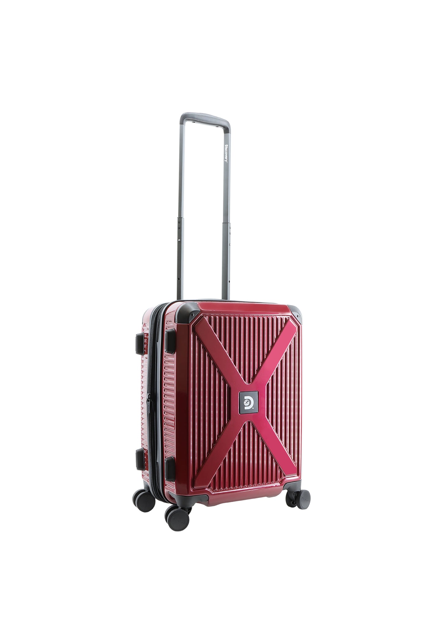 Discovery Crossroad Handbagage harde koffer / Trolley / Reiskoffer Small | Rood