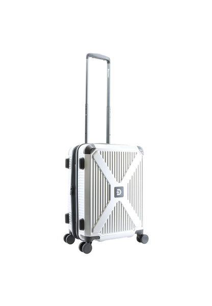 Discovery Crossroad Handbagage harde koffer / Trolley / Reiskoffer Small | Zilver