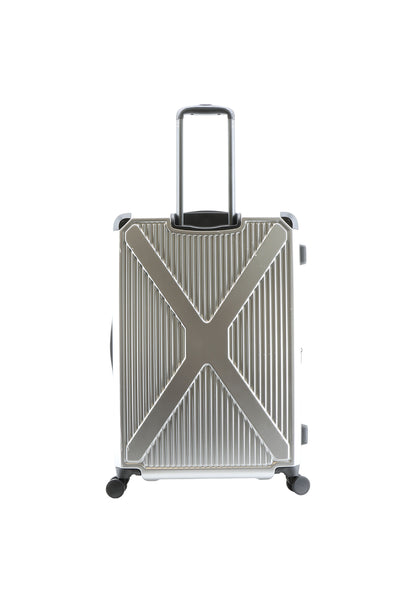 Discovery Crossroad  harde koffer / Trolley / Reiskoffer Medium | Zilver