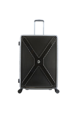 Zwarte polycarbonaat koffer van Discovery | luggage4u.be