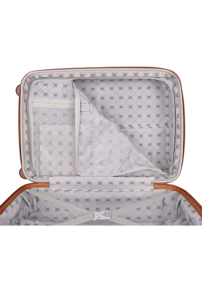 ELLE - Glam | Harde koffer / Trolley / Reiskoffer - (Medium) - Blauw