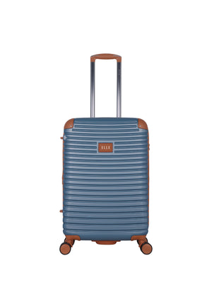 ELLE - Glam | Harde koffer / Trolley / Reiskoffer - (Medium) - Blauw