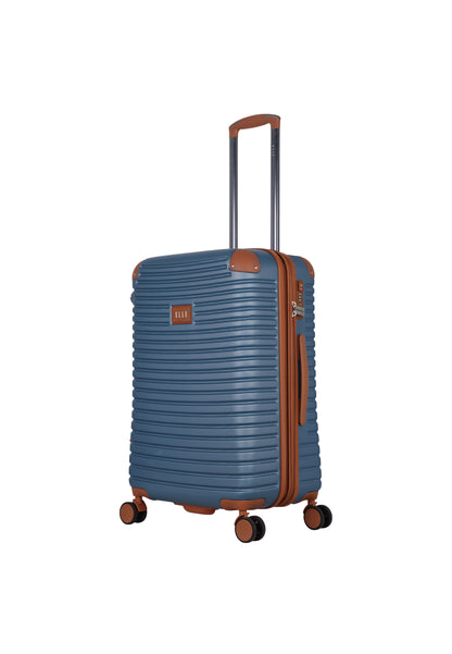 ELLE - Glam | Harde koffer / Trolley / Reiskoffer - (Medium) - Blauw
