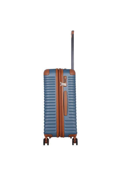 ELLE - Glam | Harde koffer / Trolley / Reiskoffer - (Medium) - Blauw