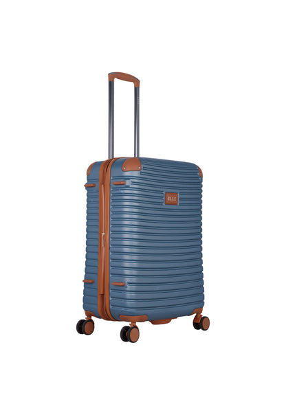 ELLE - Glam | Harde koffer / Trolley / Reiskoffer - (Medium) - Blauw