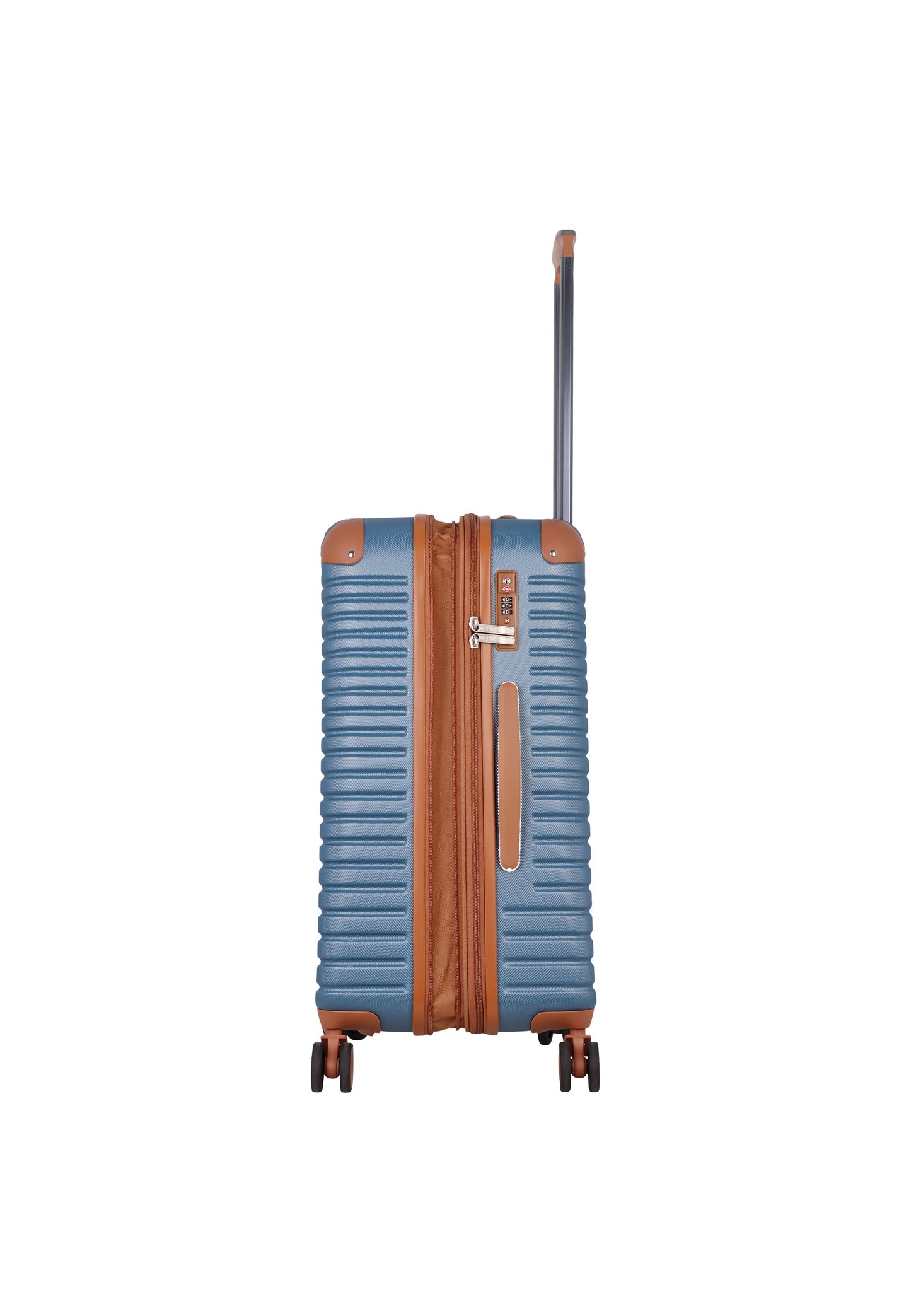 ELLE - Glam | Harde koffer / Trolley / Reiskoffer - (Medium) - Blauw