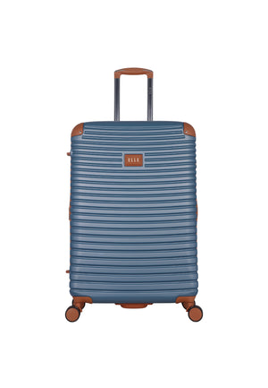 ELLE - Glam | Harde koffer / Trolley / Reiskoffer - (Large) - Blauw