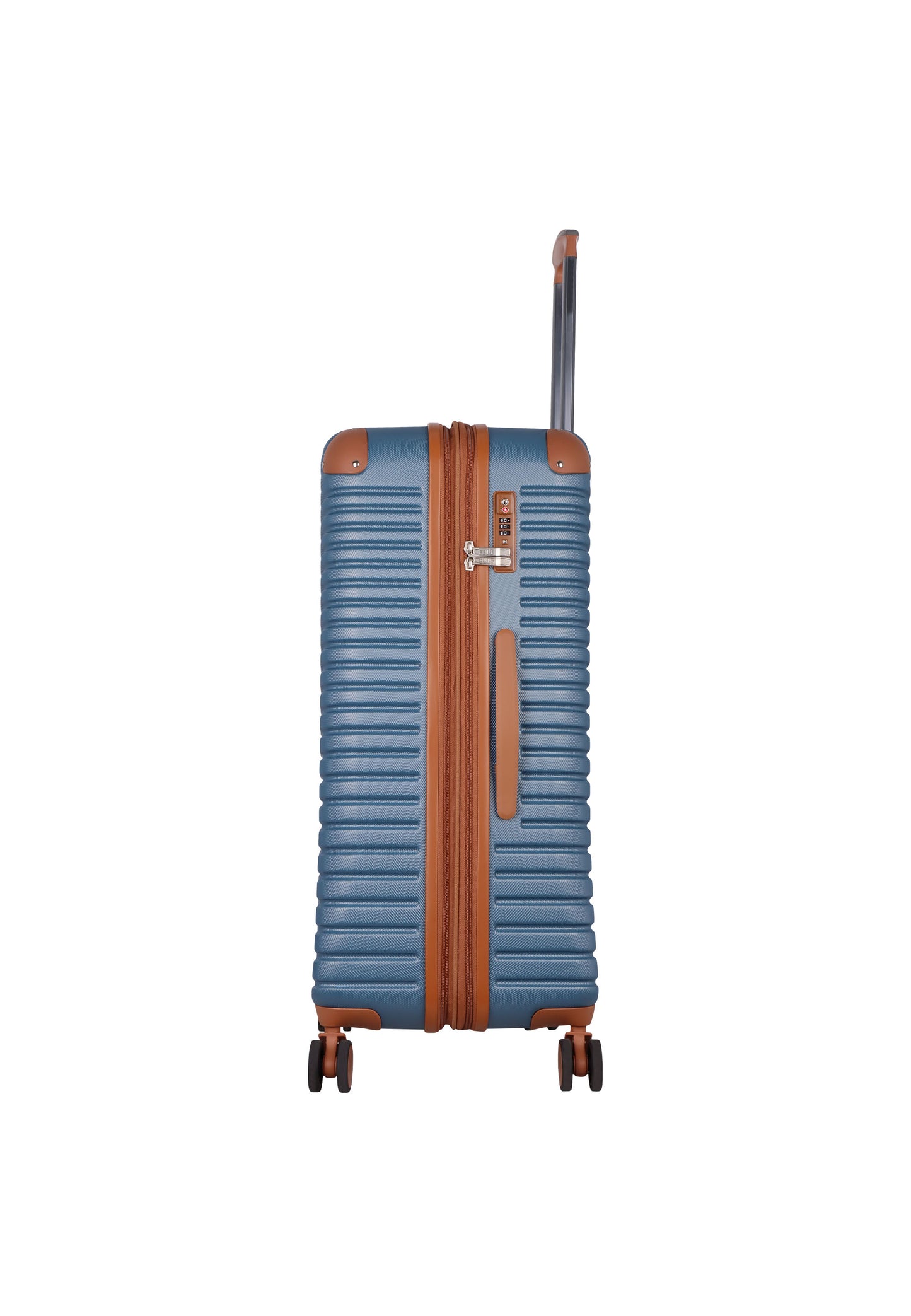 ELLE - Glam | Harde koffer / Trolley / Reiskoffer - (Large) - Blauw