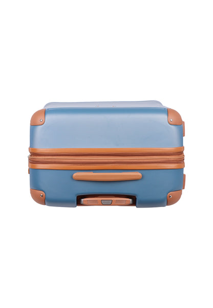 ELLE - Glam | Harde koffer / Trolley / Reiskoffer - (Large) - Blauw