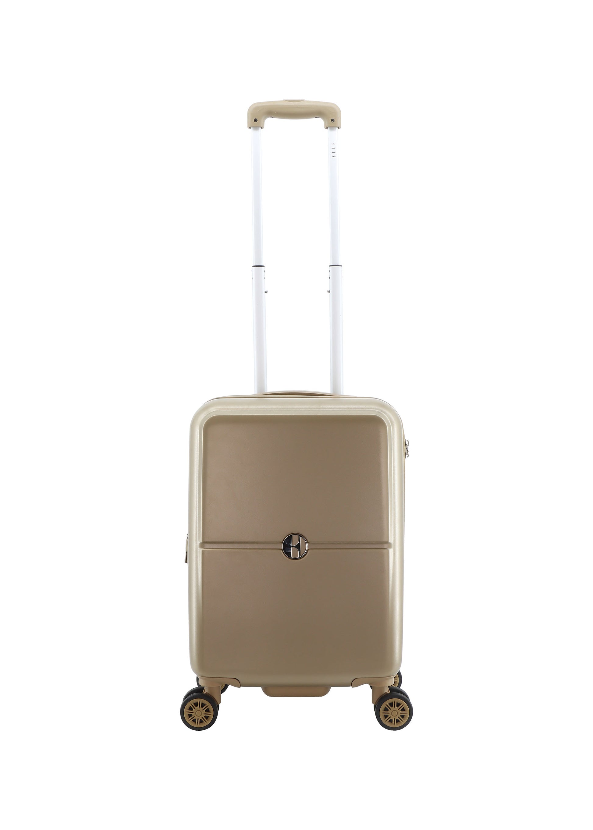 ELLE Handbagage Harde Koffer / Trolley / Reiskoffer - 54cm (Small) - Chic - Goud