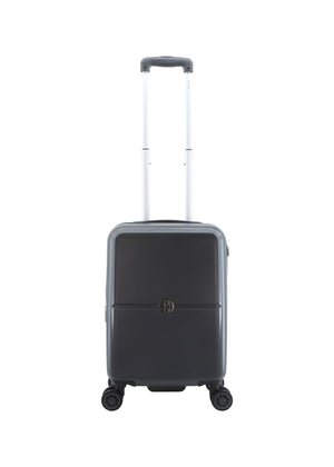 ELLE harde Handbagage Koffer | Trolley | Reiskoffer Chic - 54x36x24cm - Antraciet