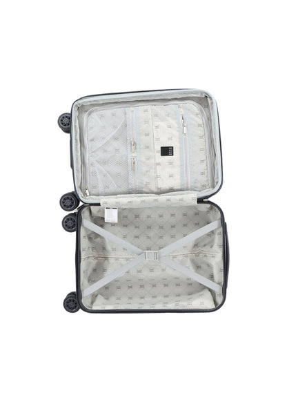 Valise rigide pour bagage à main ELLE | Chariot | Valise de voyage Chic - 54x36x24cm - Rose