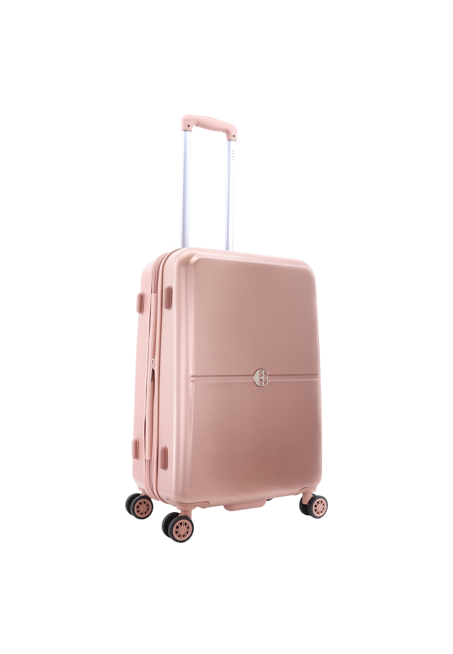 ELLE Harde Koffer / Trolley / Reiskoffer - 65 cm (Medium) - Chic - Roze