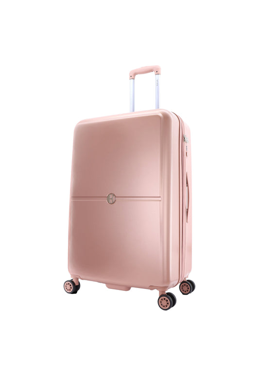 ELLE Harde Koffer / Trolley / Reiskoffer - 75 cm (Large) - Chic - Roze