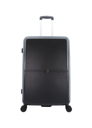 ELLE Harde Koffer / Trolley / Reiskoffer - 75 cm (Large) - Chic - Antraciet