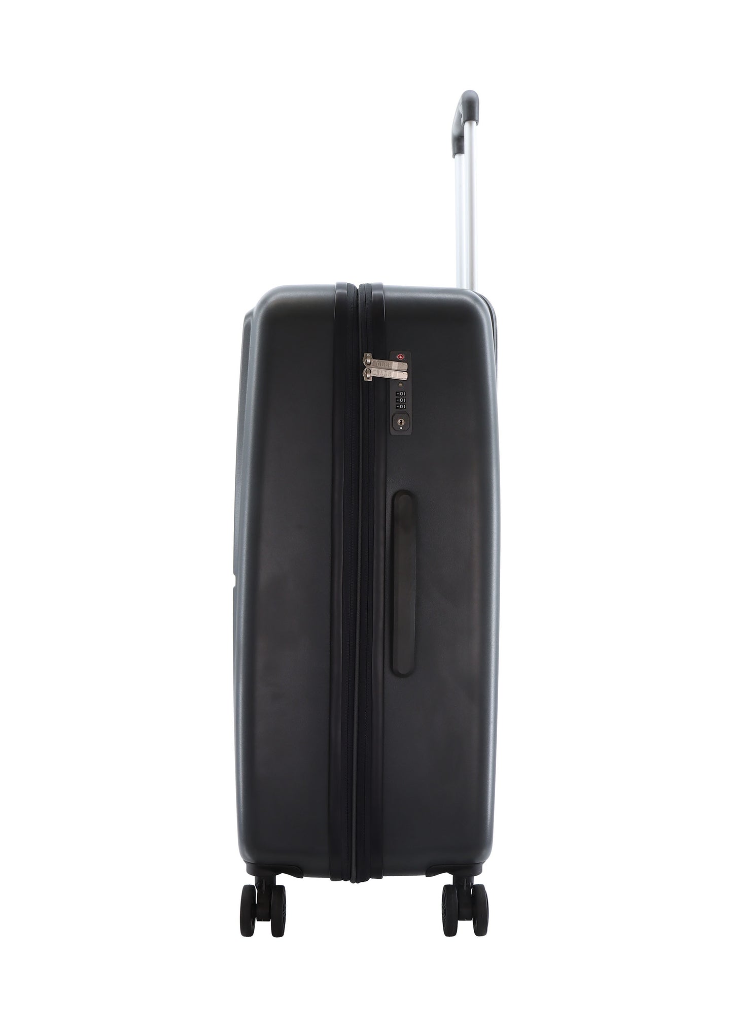 ELLE Harde Kofferset 3-Delig / Reiskofferset / Trolleyset - Chic - Antraciet