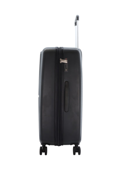 ELLE Harde Kofferset 3-Delig / Reiskofferset / Trolleyset - Chic - Antraciet