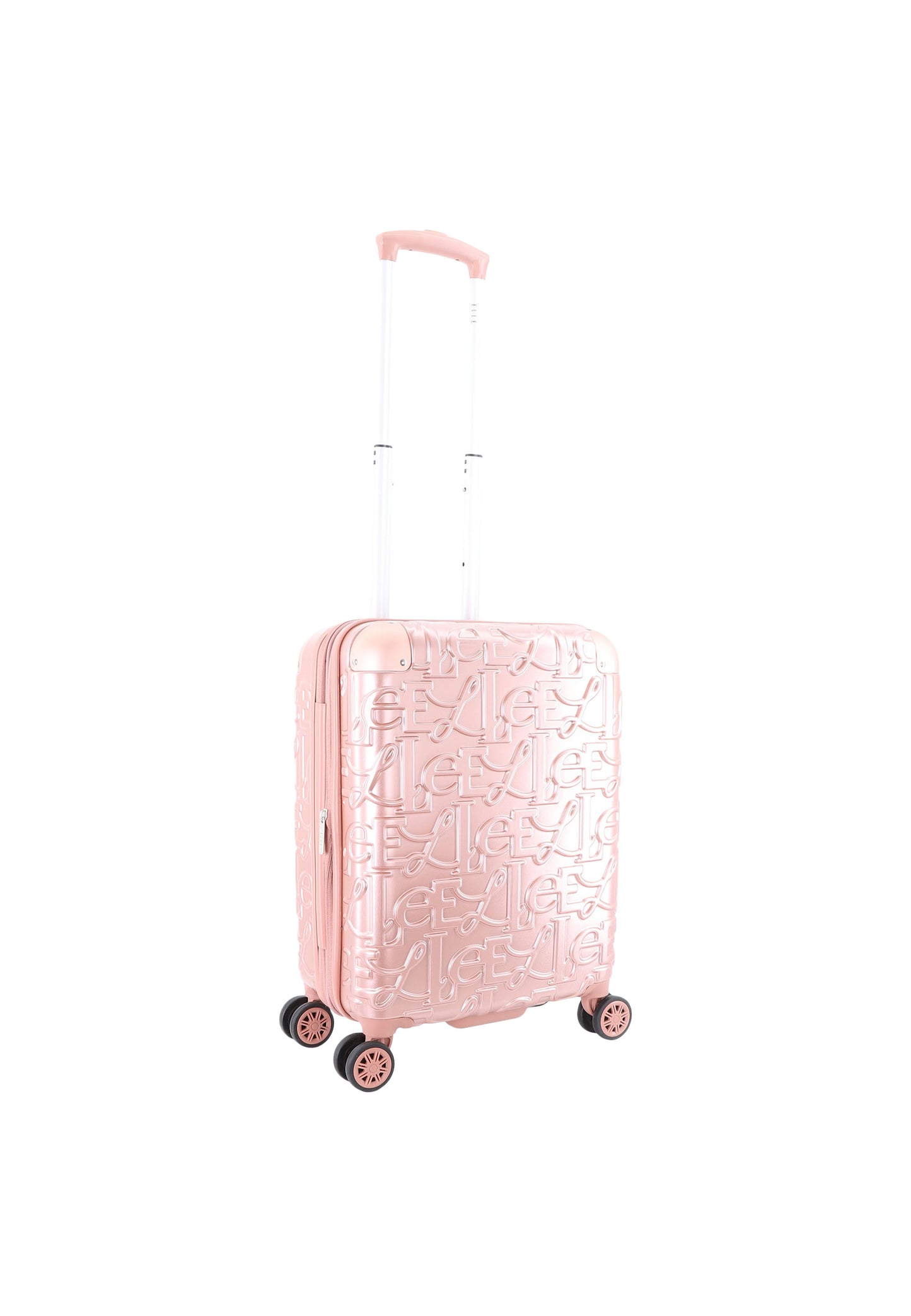 ELLE Handbagage Harde Koffer / Trolley / Reiskoffer - 49x38x20.5cm - Alors - Roze