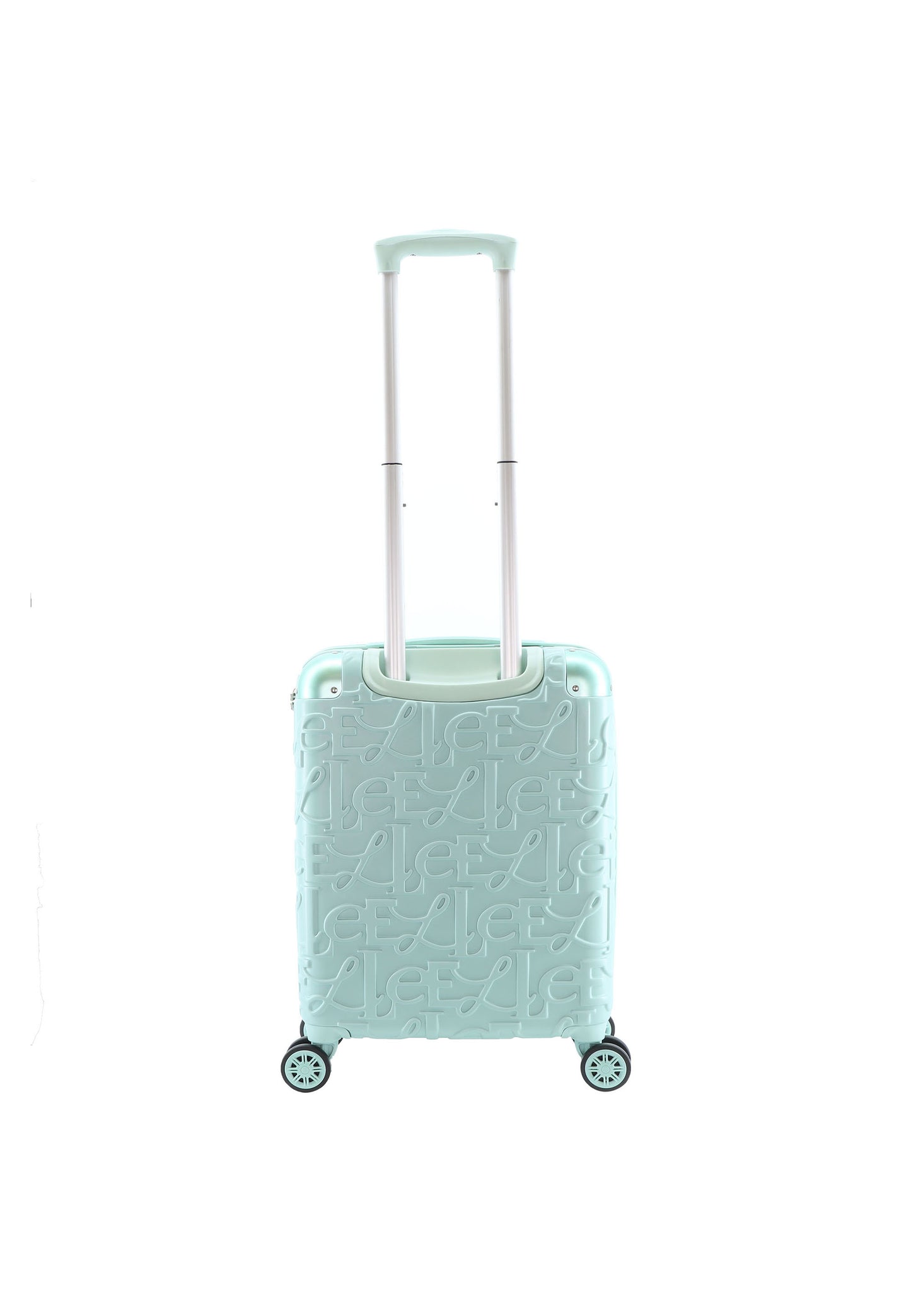 ELLE Bagage à main Valise rigide / Trolley / Valise de voyage - 49x38x20,5cm - Alors - Menthe