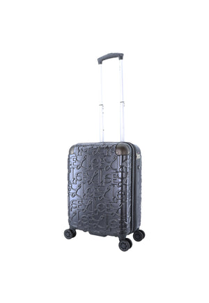 ELLE Handbagage Koffer / Trolley / Reiskoffer 55x38x20cm - Alors - Antraciet
