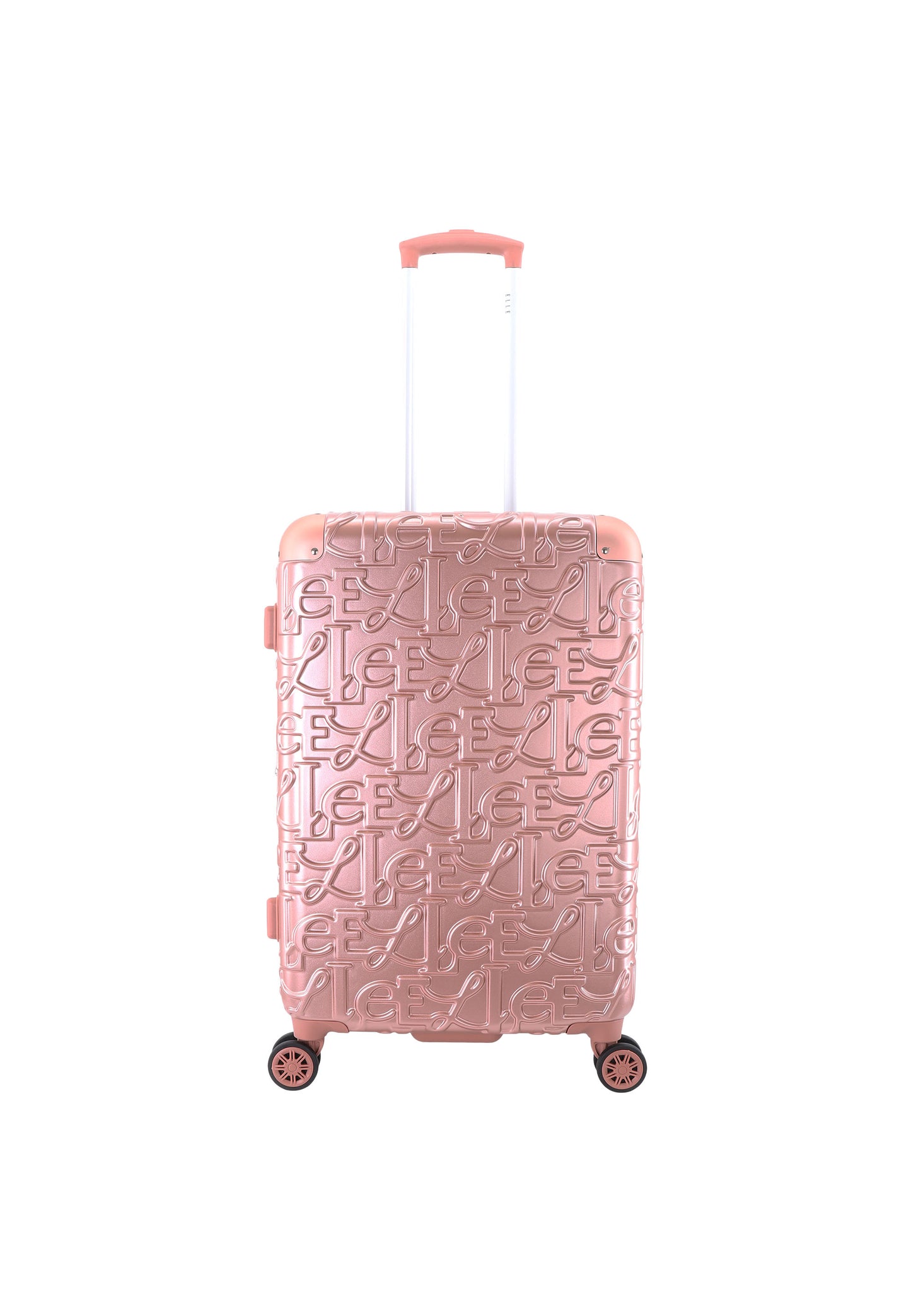 ELLE Harde Koffer / Trolley / Reiskoffer - 60 cm (Medium) - Alors - Roze