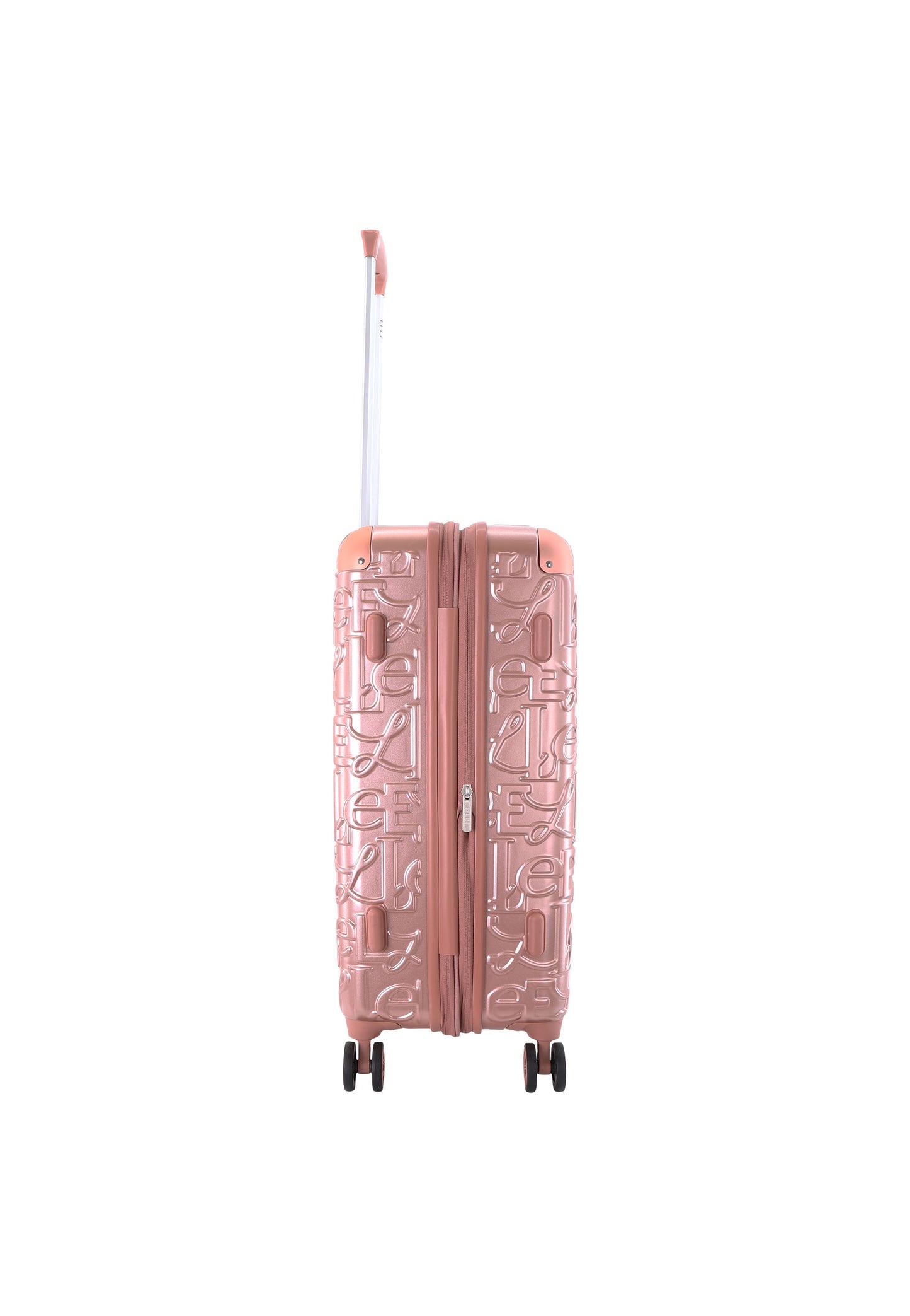 ELLE Harde Koffer / Trolley / Reiskoffer - 60 cm (Medium) - Alors - Roze