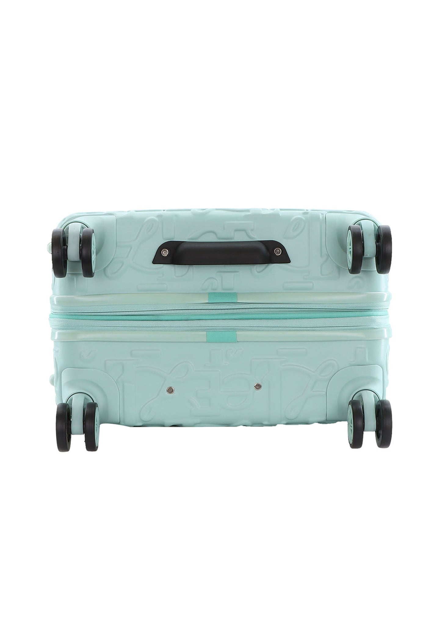 ELLE Valise Rigide / Trolley / Valise de Voyage - 60 cm (Moyen) - Alors - Menthe