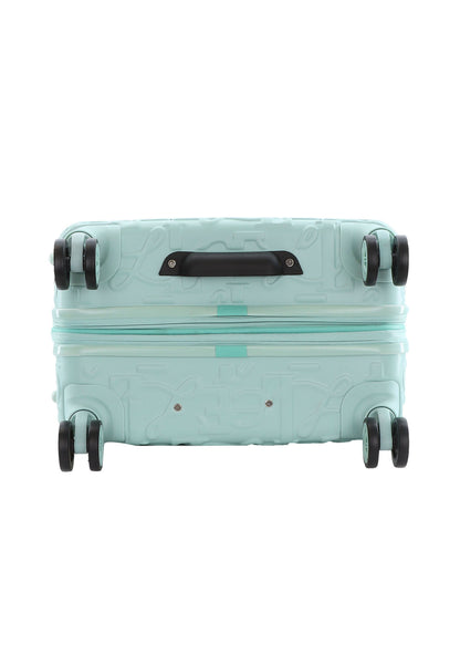 ELLE Valise Rigide / Trolley / Valise de Voyage - 60 cm (Moyen) - Alors - Menthe