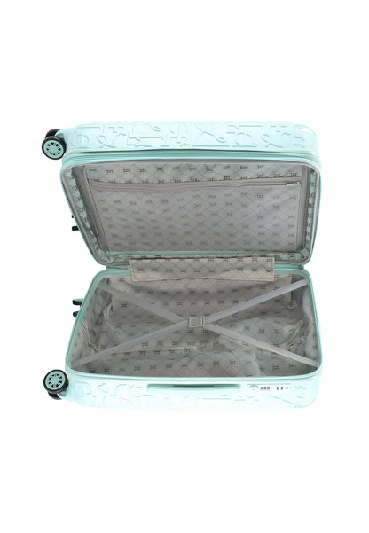 ELLE Valise Rigide / Trolley / Valise de Voyage - 60 cm (Moyen) - Alors - Menthe