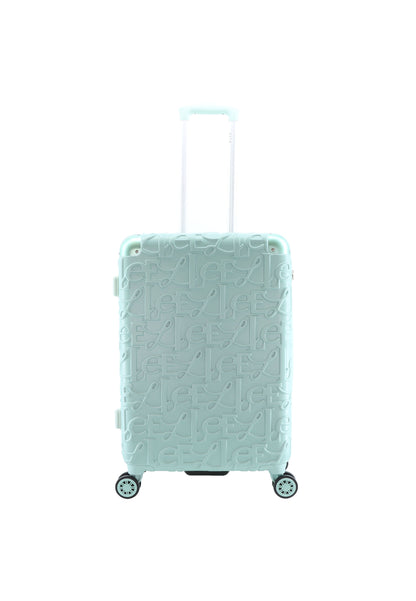 ELLE Valise Rigide / Trolley / Valise de Voyage - 60 cm (Moyen) - Alors - Menthe