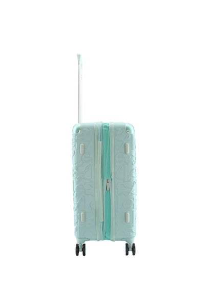 ELLE Valise Rigide / Trolley / Valise de Voyage - 60 cm (Moyen) - Alors - Menthe