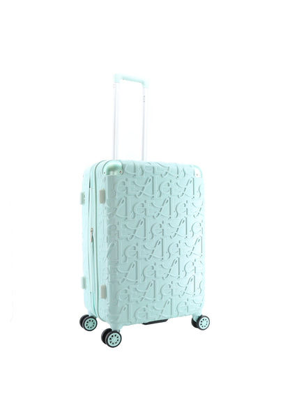 ELLE Valise Rigide / Trolley / Valise de Voyage - 60 cm (Moyen) - Alors - Menthe