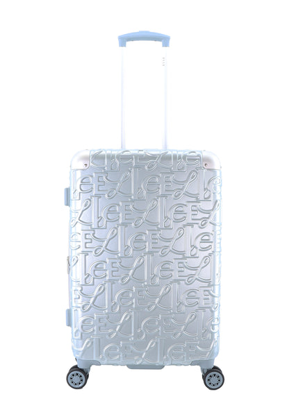 ELLE Harde Koffer / Trolley / Reiskoffer - 60 cm (Medium) - Alors - Zilver