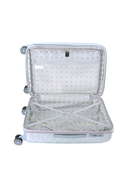 ELLE Hard Case / Trolley / Travel Case - 60 cm (Moyen) - Alors - Argent