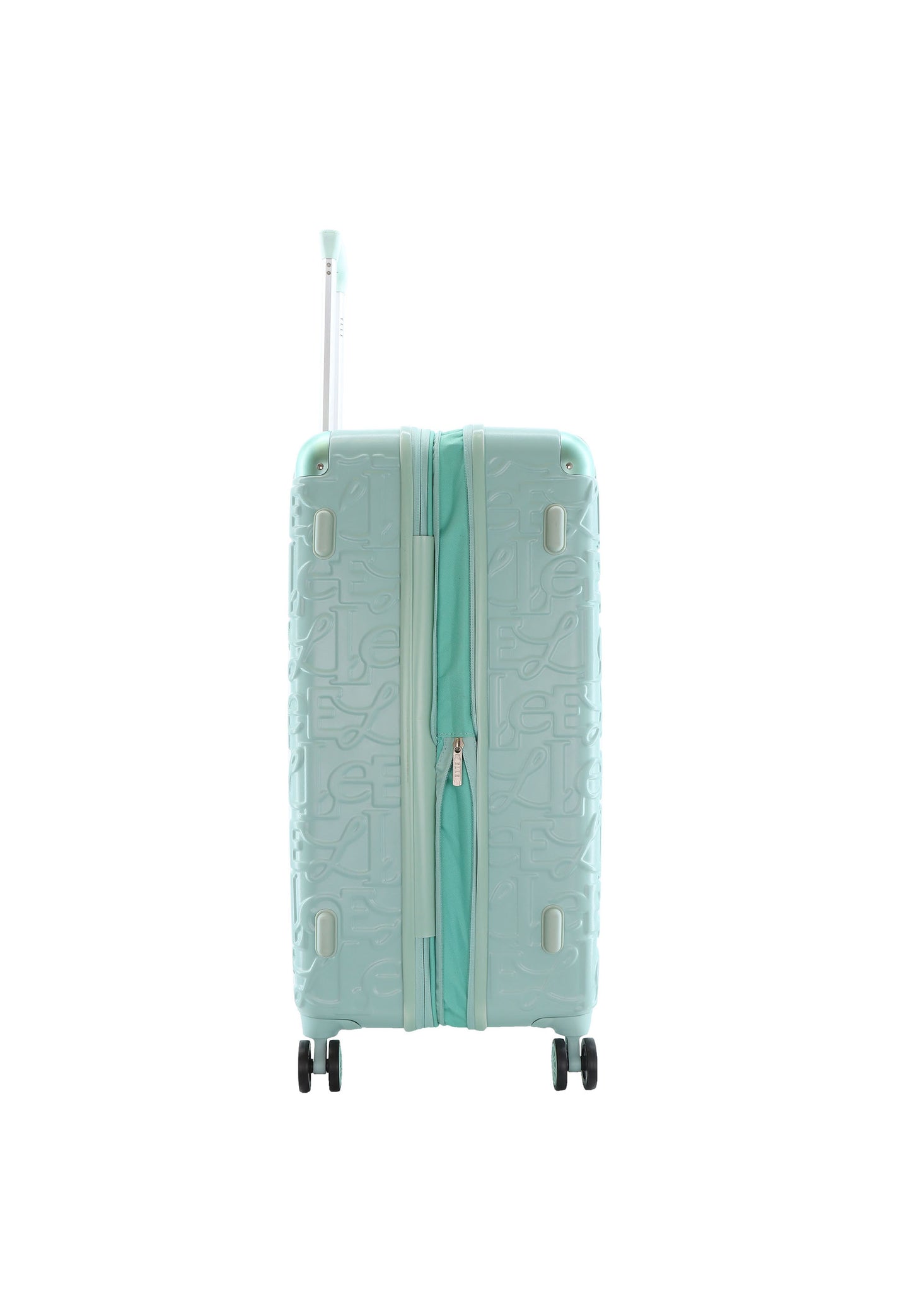 ELLE Valise rigide / Trolley / Valise de voyage - 70 cm (Large) - Alors - Menthe