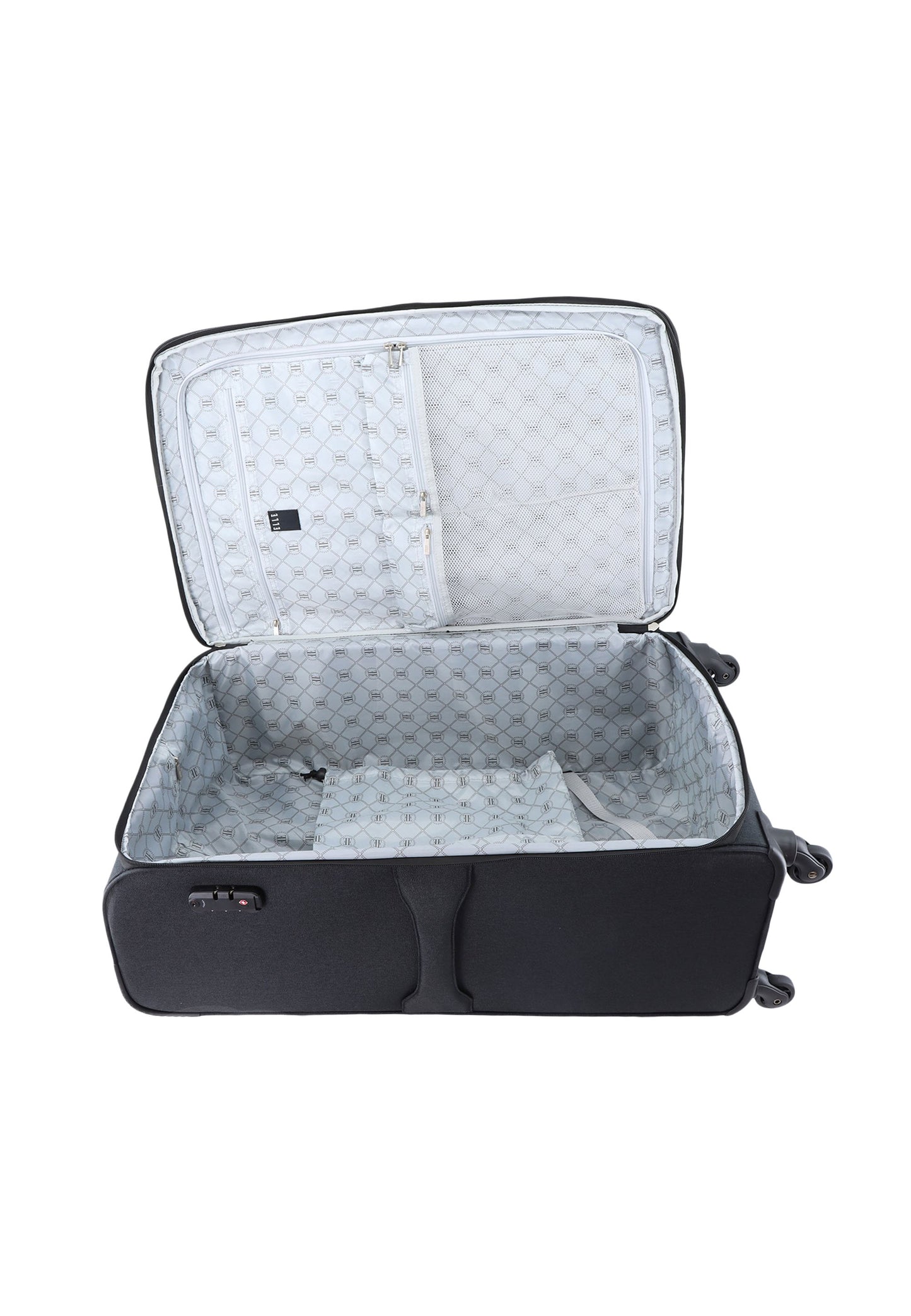 ELLE Soft Case / Trolley / Travel Case - 71 cm (Large) - Pledge - Noir