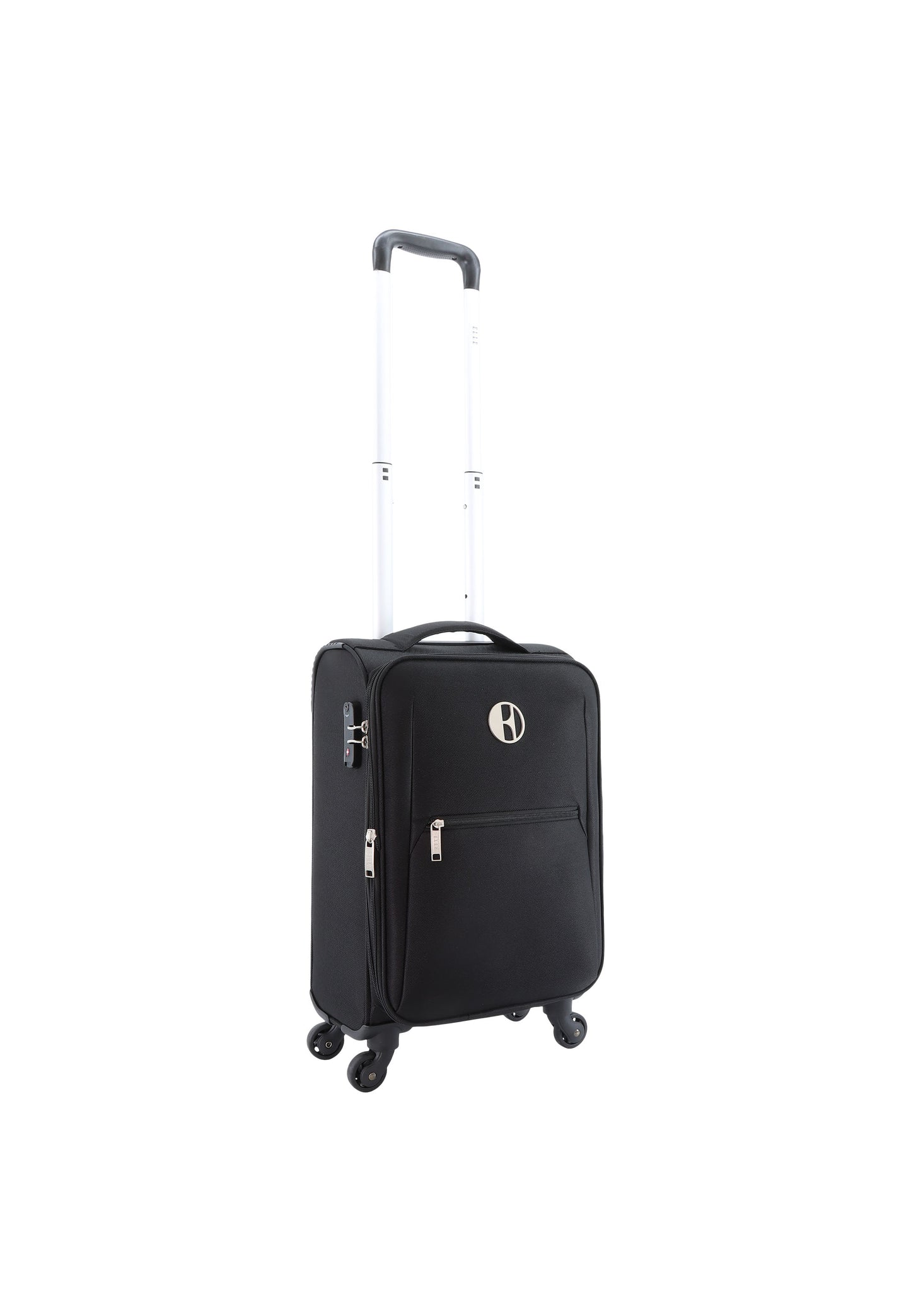 Valise souple pour bagages à main ELLE / Trolley / Valise de voyage - 46x32x17cm - Mode - Noir