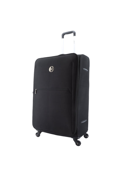 ELLE Soft Case / Trolley / Travel Case - 71 cm (Large) - Fashion - Noir