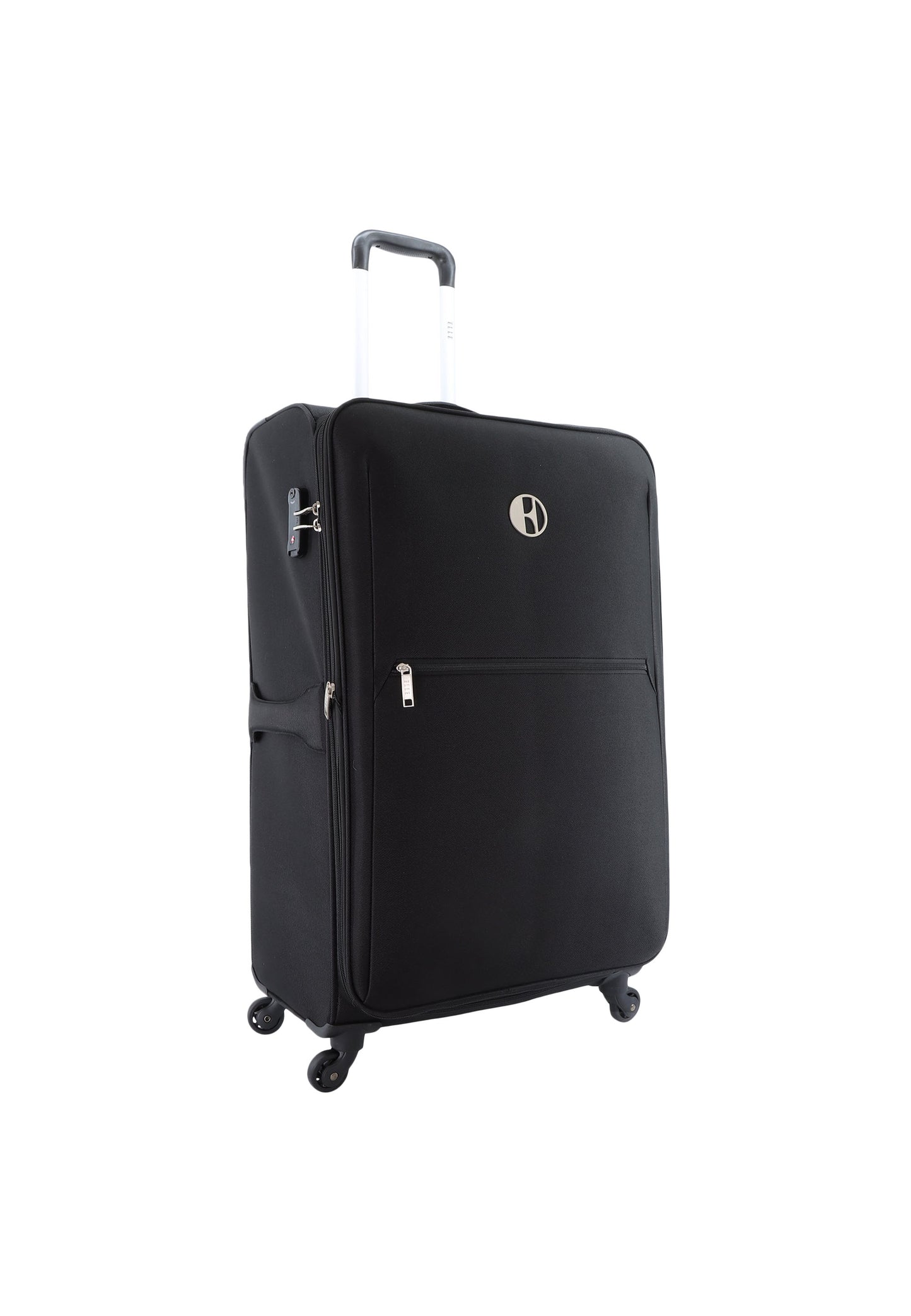 ELLE Zachte Koffer / Trolley / Reiskoffer - 71 cm (Large) - Mode - Zwart