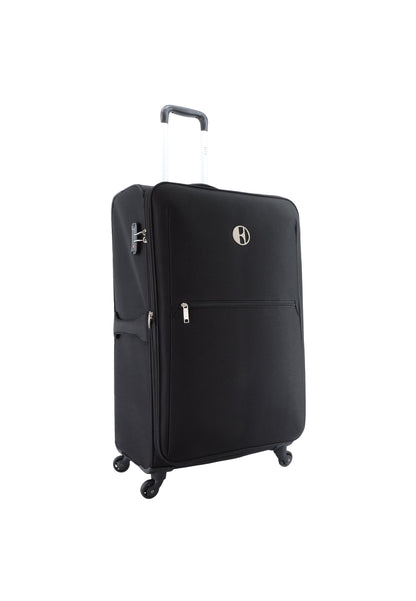 ELLE Soft Case / Trolley / Travel Case - 71 cm (Large) - Fashion - Noir