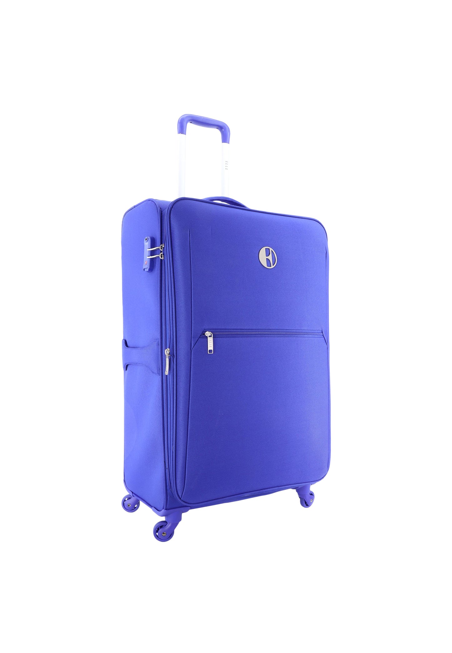 ELLE Zachte Koffer / Trolley / Reiskoffer - 71 cm (Large) - Mode - Blauw